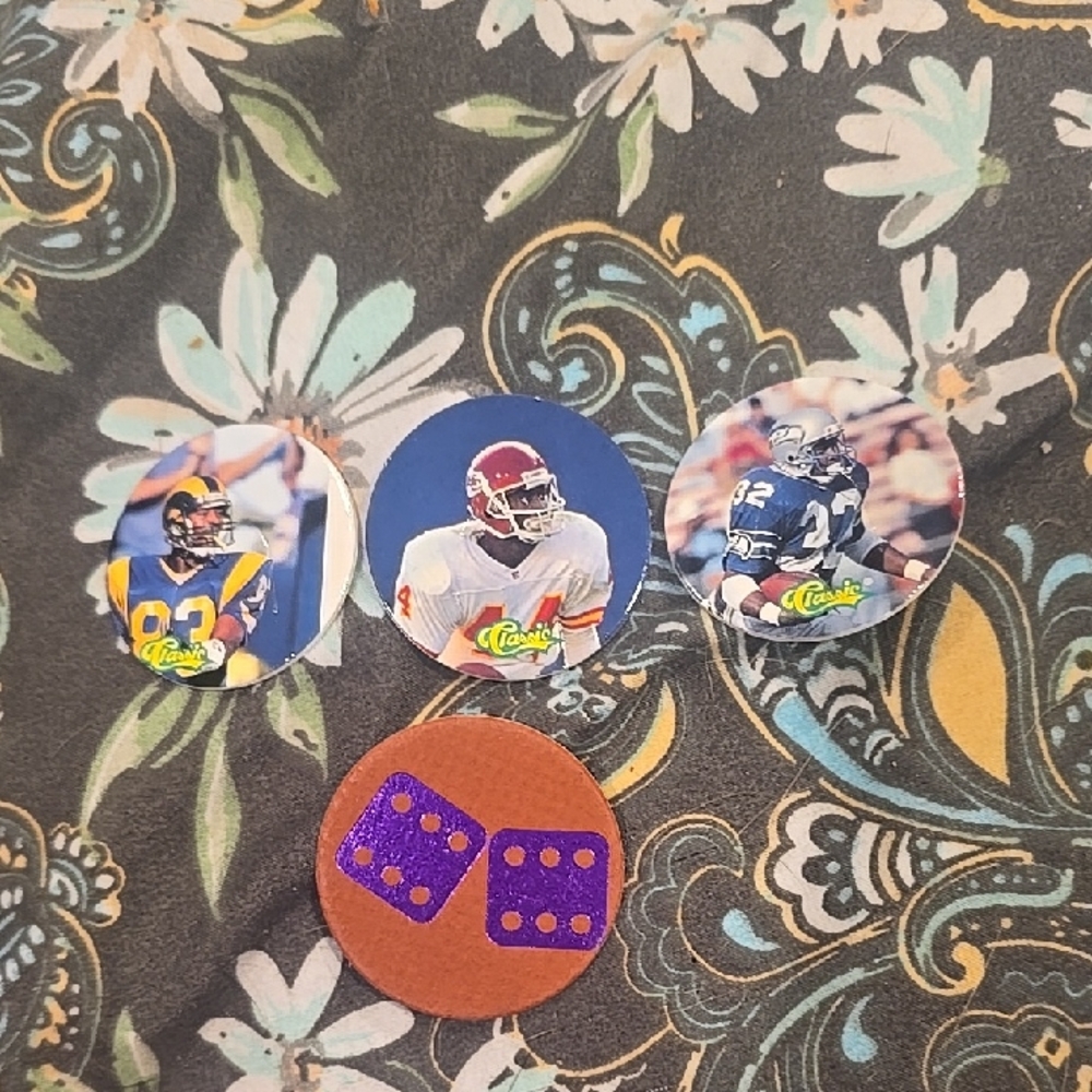 Vintage Pogs NFL 1993